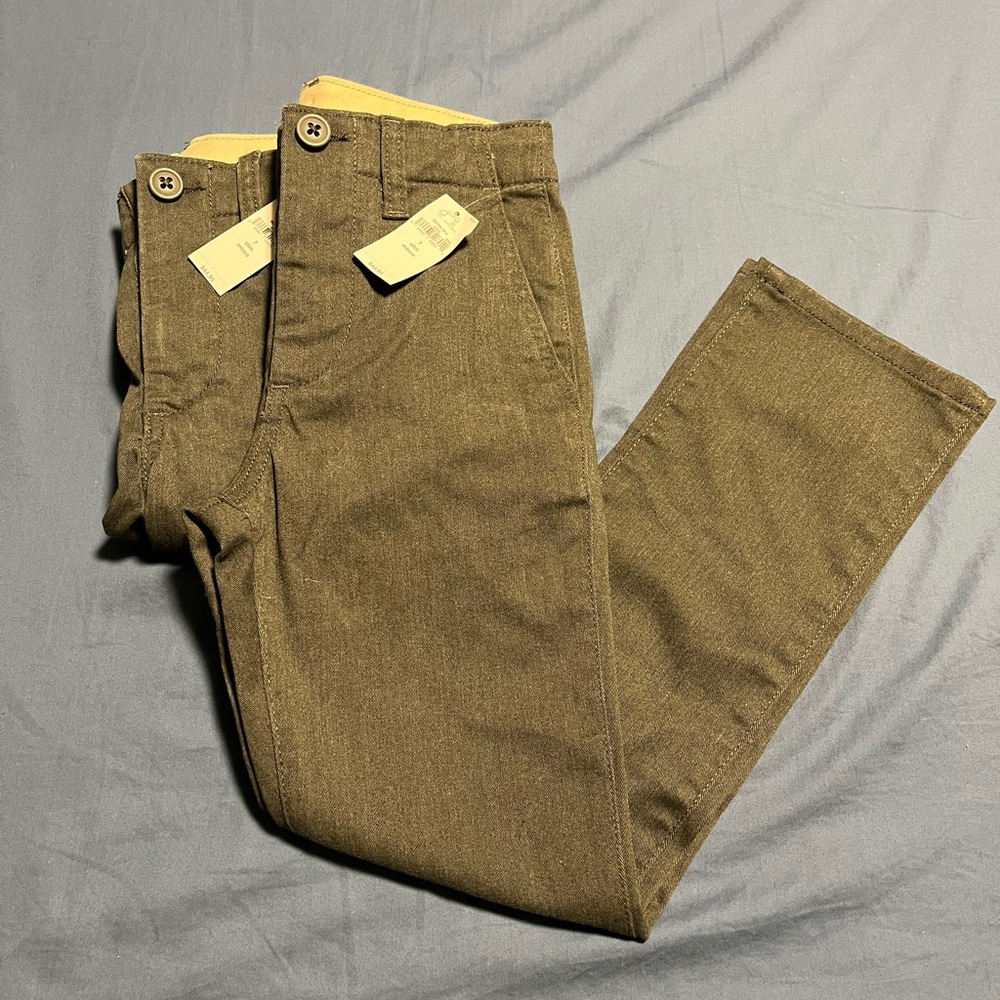 GAP Kids Khaki Casual Trousers ($50 for both)